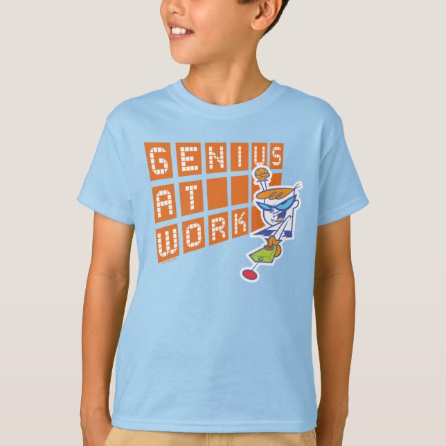 Camiseta Dexter "Genius In Work" (Anverso)