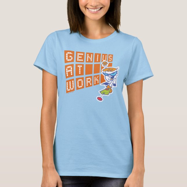 Camiseta Dexter "Genius In Work" (Anverso)