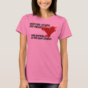 Camiseta Dexter Me Robó El Corazón