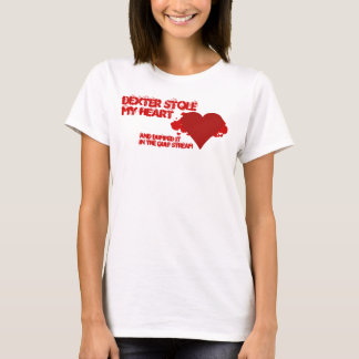 Camiseta Dexter Me Robó El Corazón
