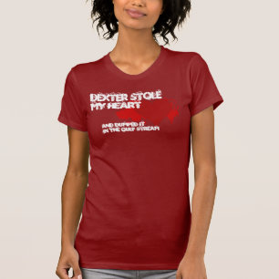 Camiseta Dexter Me Robó El Corazón