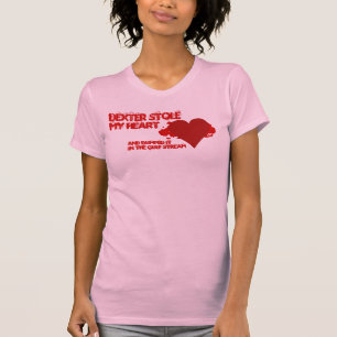 Camiseta Dexter Me Robó El Corazón