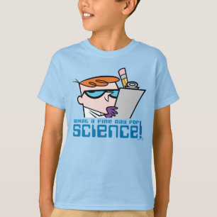 Camiseta Dexter - ¡Qué Buen Día Para La Ciencia!