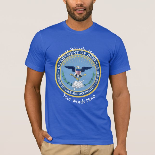 Camiseta DFAS de los Servicios de contabilidad de finanzas  (Anverso)