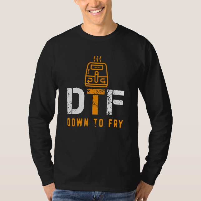 Camiseta Dft Abajo Para Freír (Anverso)