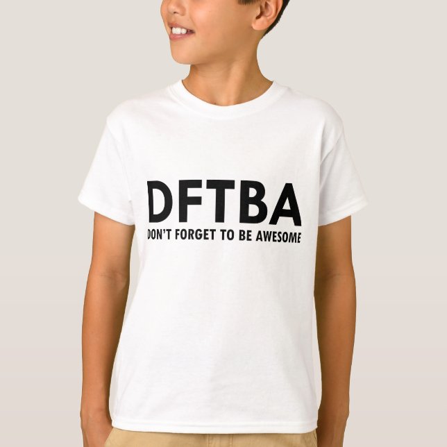 CAMISETA DFTBA (Anverso)