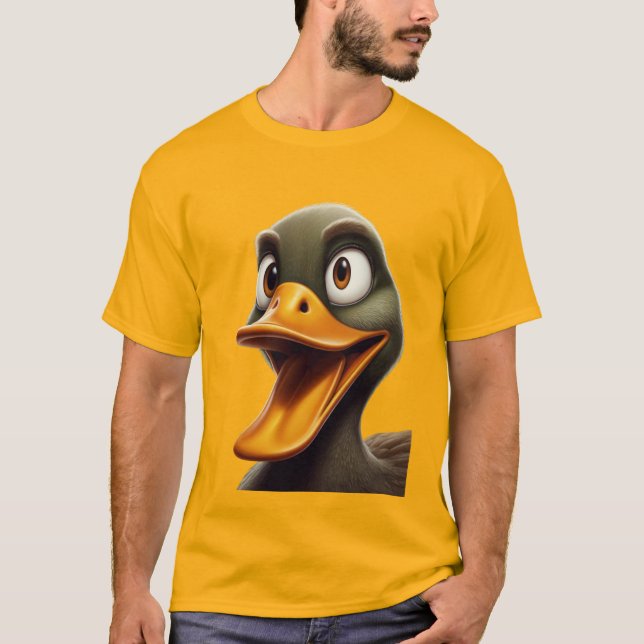 Camiseta DFY DUCK™ Awesome Face T-Shirt (Anverso)