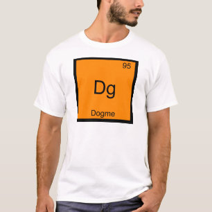 Camiseta Dg - Dogme 95 Símbolo de elemento de química diver