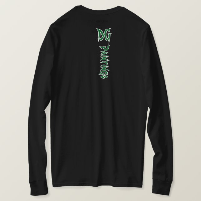 Camiseta DG Paintings Rising Moon River V2 (Reverso del diseño)