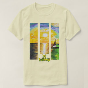 Camiseta DG Paintings Sunrise Sail V2