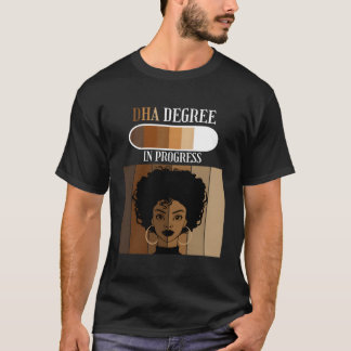 Camiseta Dha En Curso Estudiante Candidato Doctoral Black A