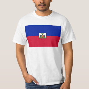 Camiseta d'Haïti de Drapeau - bandera de Haití