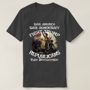 Camiseta DHS FBI CBP Bandera Voto Elección Política America