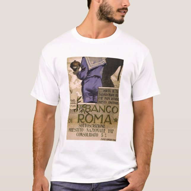 Camiseta Di banco Roma (Anverso)