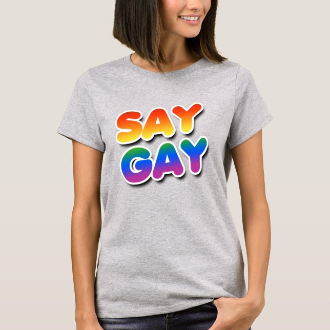 CAMISETA DI GAY (Anverso)