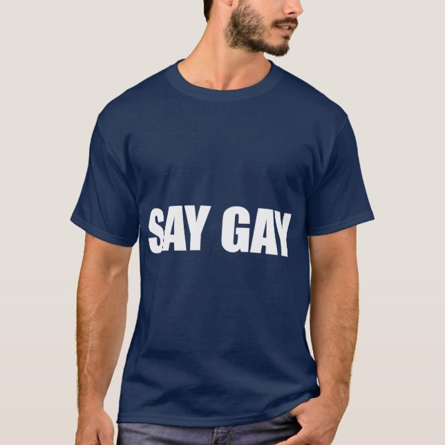 Camiseta Di Gay Talla Grande (Anverso)
