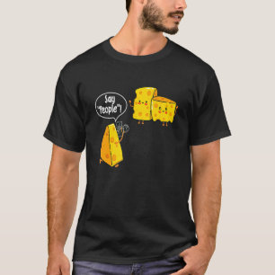 Camiseta Di Gente - Queso Lover Food Dairy Leche Gouda Ch
