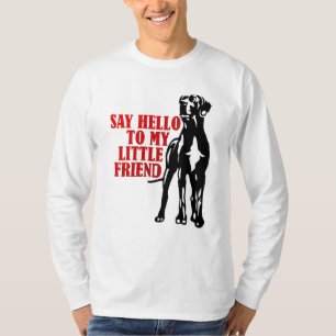 Camiseta Di hola a mi pequeño amigo