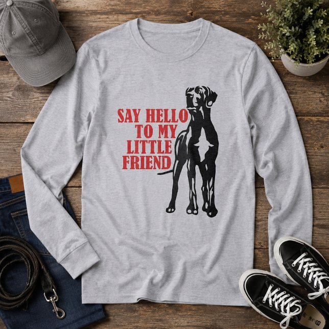 Camiseta Di hola a mi pequeño amigo (Subido por el creador)