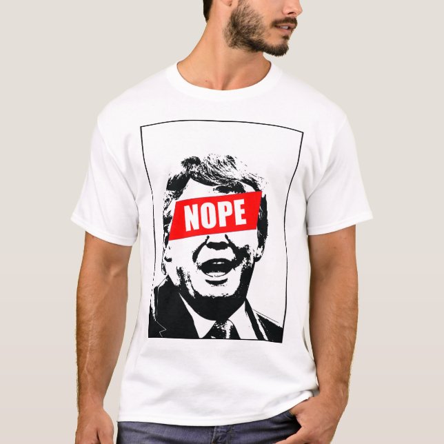 Camiseta Di "no" a Trump (Anverso)