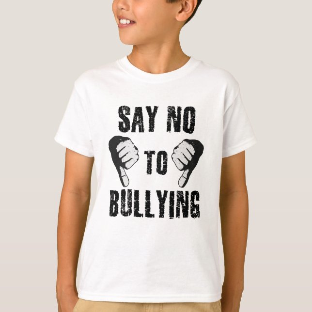 Camiseta Di No al Acoso (Anverso)