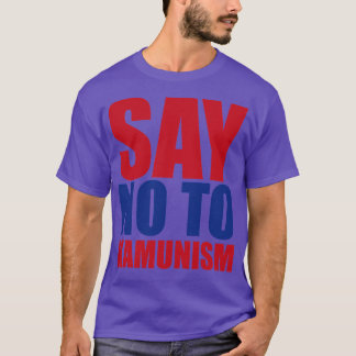 Camiseta Di No Al Kamunismo minimalista