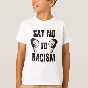 Camiseta Di no al racismo