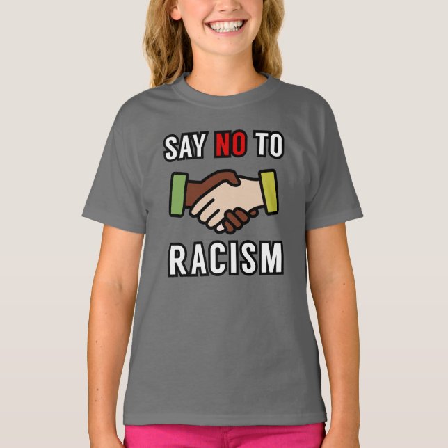 Camiseta Di No Al Racismo (Anverso)
