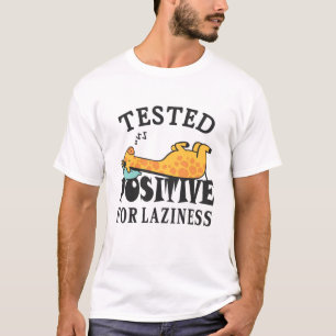 Camiseta Di positivo por pereza Jirafa