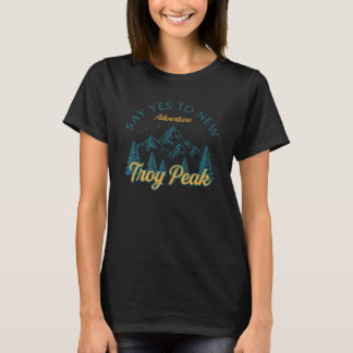 Camiseta Di Sí A Las Nuevas Aventuras De La Caminata De Tro