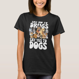 Camiseta Di sí a los perros que usamos rojo para la Semana