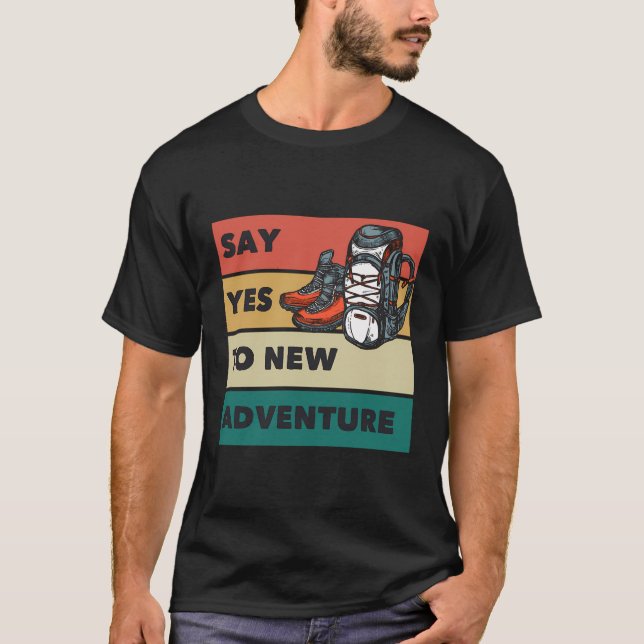 Camiseta Di Sí A Nuevas Aventuras (Anverso)
