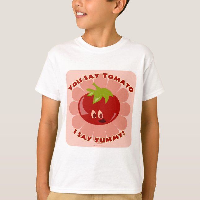 Camiseta ¡Di Tomate! (Anverso)