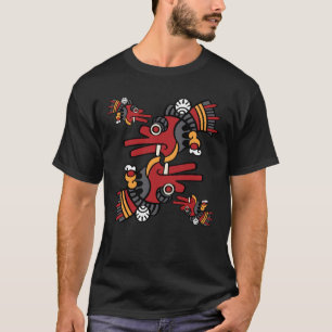 Camiseta Día 02 del Calendario Azteca - Ehecatl