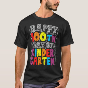 Camiseta Día 100 de la Escuela Maestro Niños Niñas 100 Días