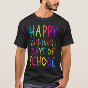 Camiseta Día 100 del Maestro de la Escuela Niños 100 Días M
