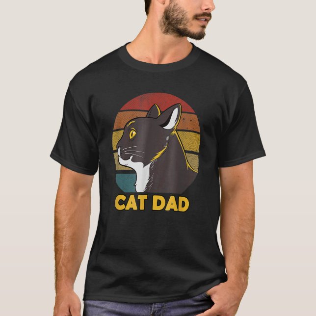 Camiseta Día 3 del padre del gato (Anverso)