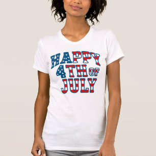 Camiseta Día 4 de julio para mujeres 