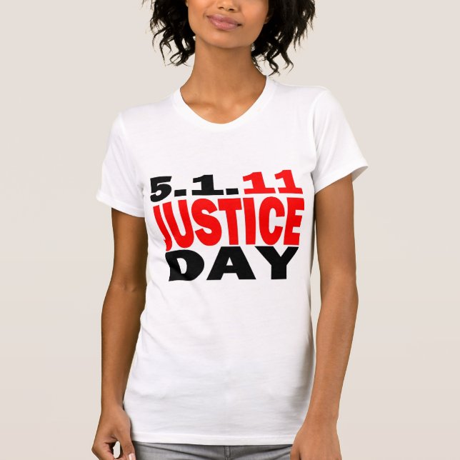 CAMISETA DÍA 5/1/2011 DE LA JUSTICIA DE LOS E.E.U.U. (Anverso)