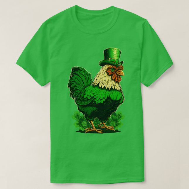 Camiseta Día 5 del Pollo St Patricks (Diseño del anverso)
