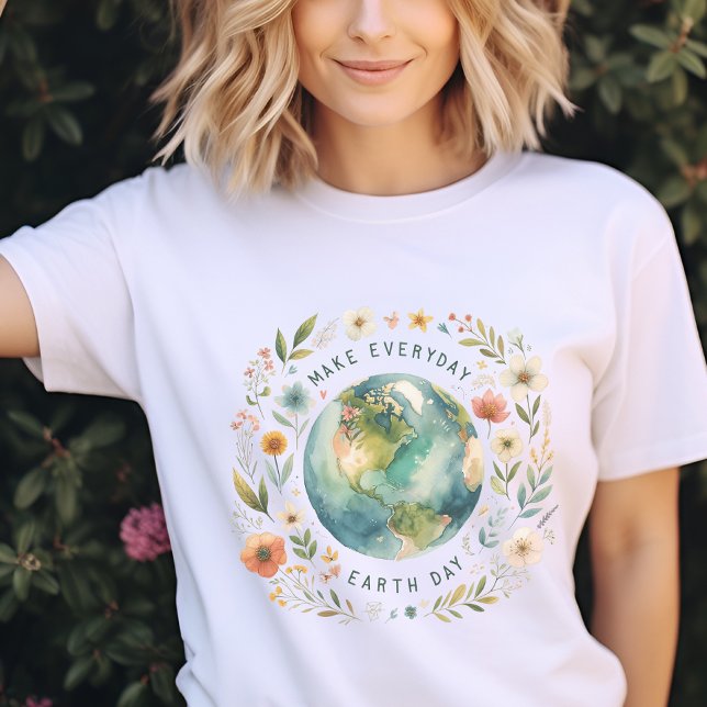Camiseta Día a día de la Tierra (Subido por el creador)
