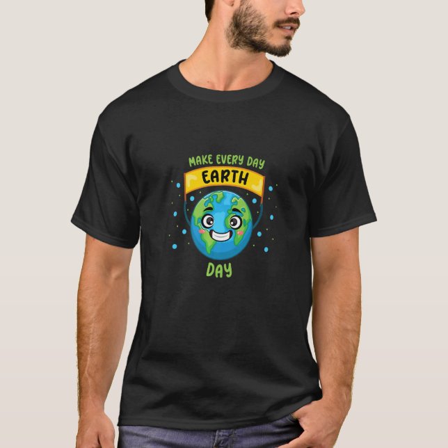 Camiseta Día a día de la Tierra (Anverso)