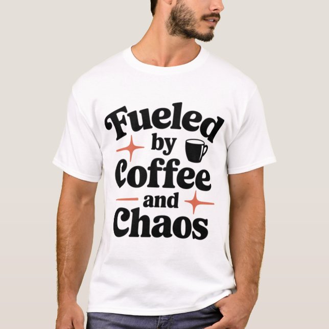 Camiseta Día agradable con café (Anverso)