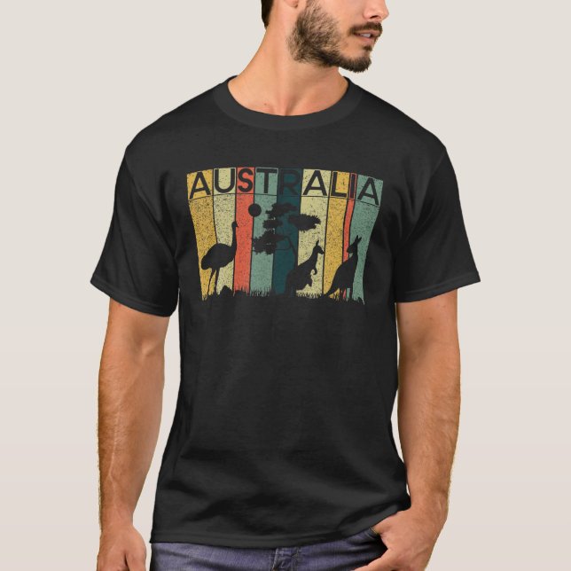 Camiseta Día australiano del canguro (Anverso)