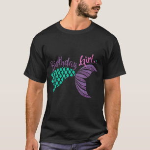 Camiseta Día B del Chica de cumpleaños de la reina de la si