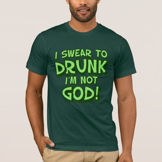 Camiseta Día borracho y confuso del St Paddys (Anverso)