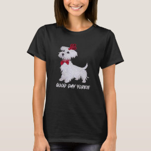 Camiseta Día bueno de Yorkie
