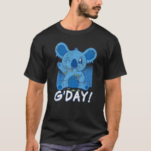 Camiseta Día bueno Koala oso Australia Patriótico Australia