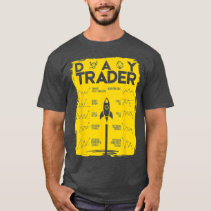 Camiseta Día Comerciante Moon Stock Investor Forex