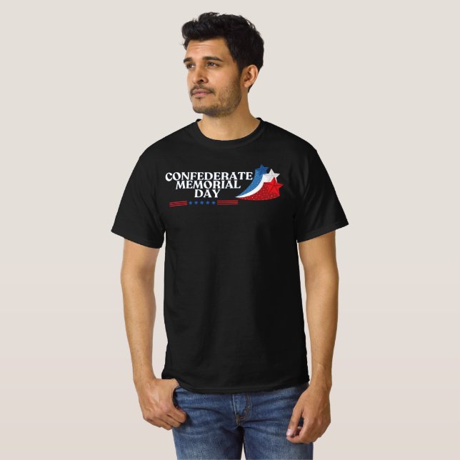 Camiseta día conmemorativo confederado (Anverso completo)